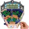 Merchant Ambassador MLB Wooden Pinball Baseball Game 14 x 12 x 8 inches